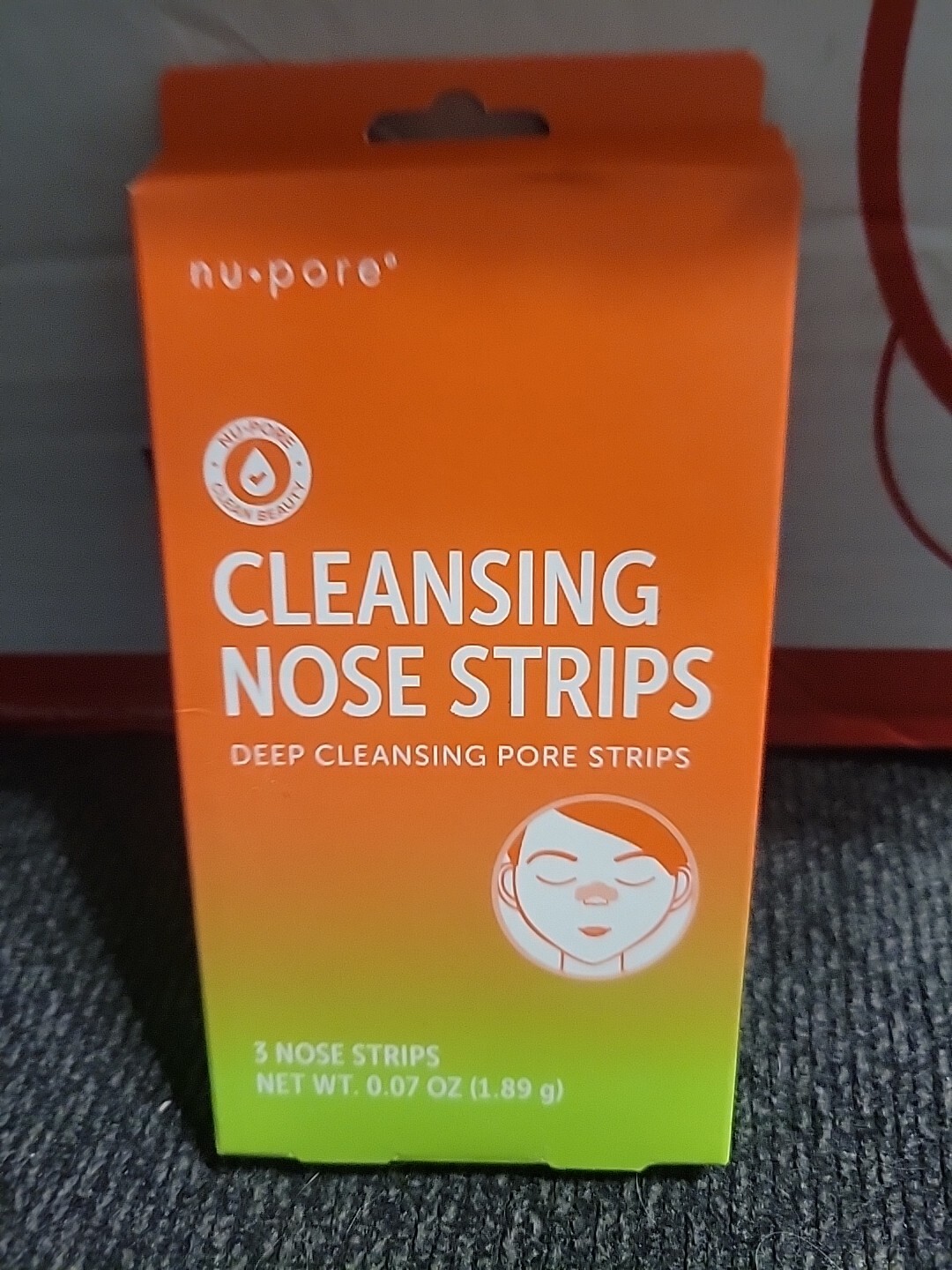 Cleansing Nose Strips, 3 Nose Strips, 0.07 oz (1.89 g)