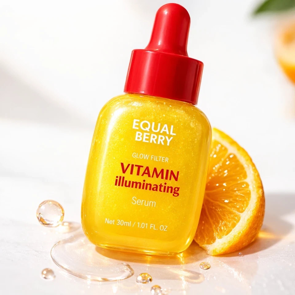 EQQUALBERRY Vitamin C Brightening Serum Niacinamide Hyaluronic Korean Skin