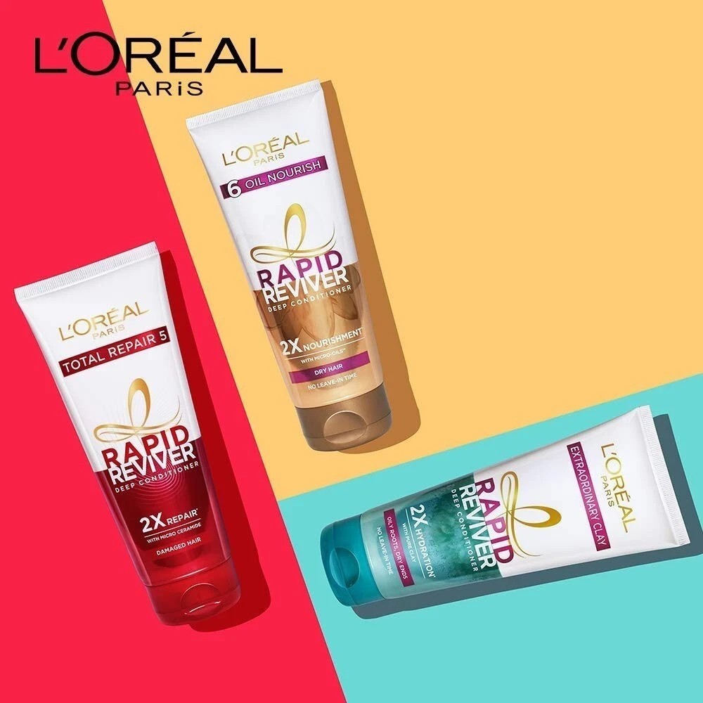 L’Oreal Paris Deep Conditioner With Micro-Ceramides Repairs Damaged 180ml