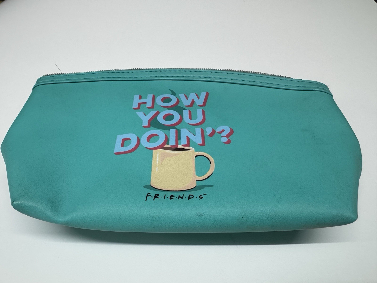 FRIENDS «How You Doin’?» Zipper Makeup Bag Set, PVC Multicolor