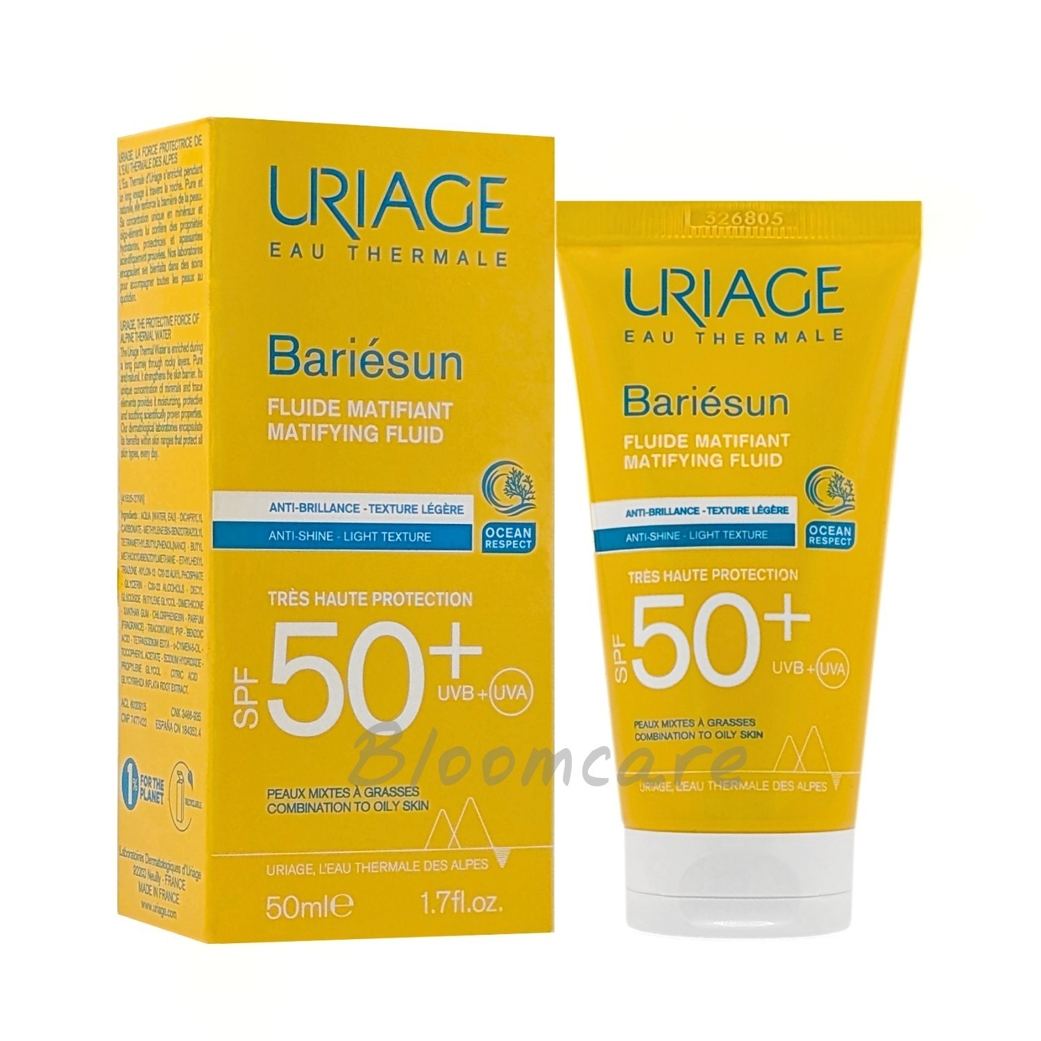 Uriage Bariesun Mattifying Fluid SPF50+ 50ml Exp.09/2026