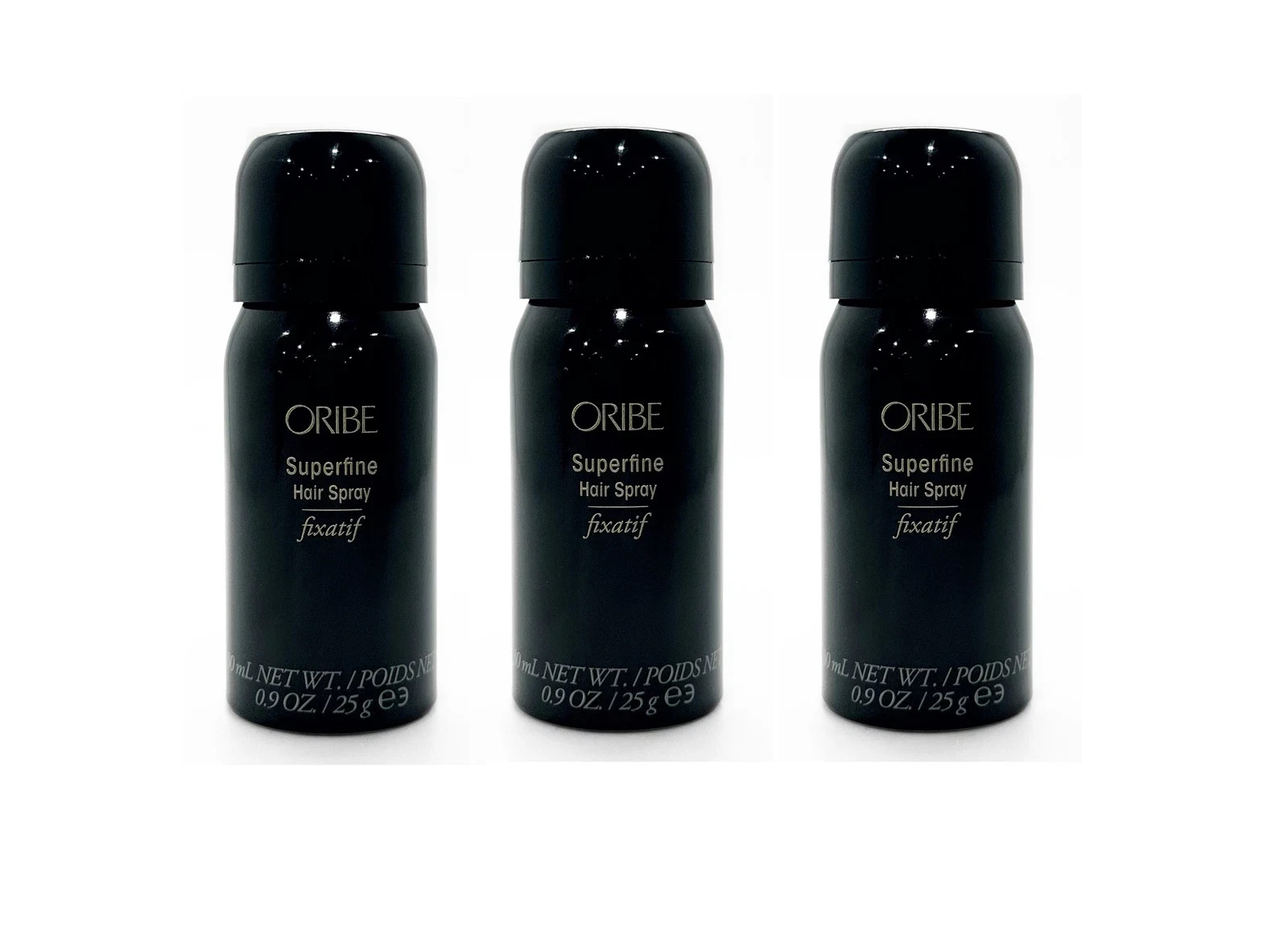Oribe Superfine Hairspray MINI 0.9 oz Travel Size, PACK OF 3