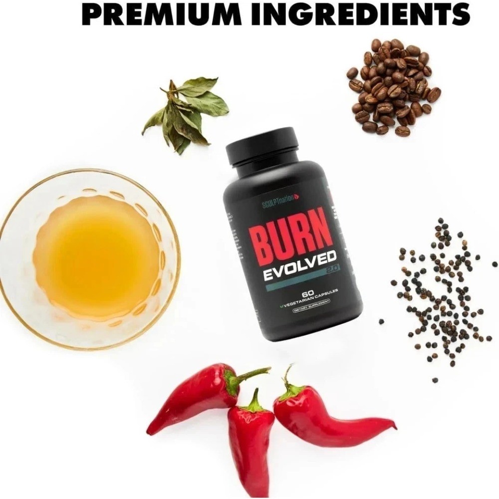 New Sculptnation – Pack of 2 Burn Evolved 2.0 Thermogenic Fat Burner Weight Loss