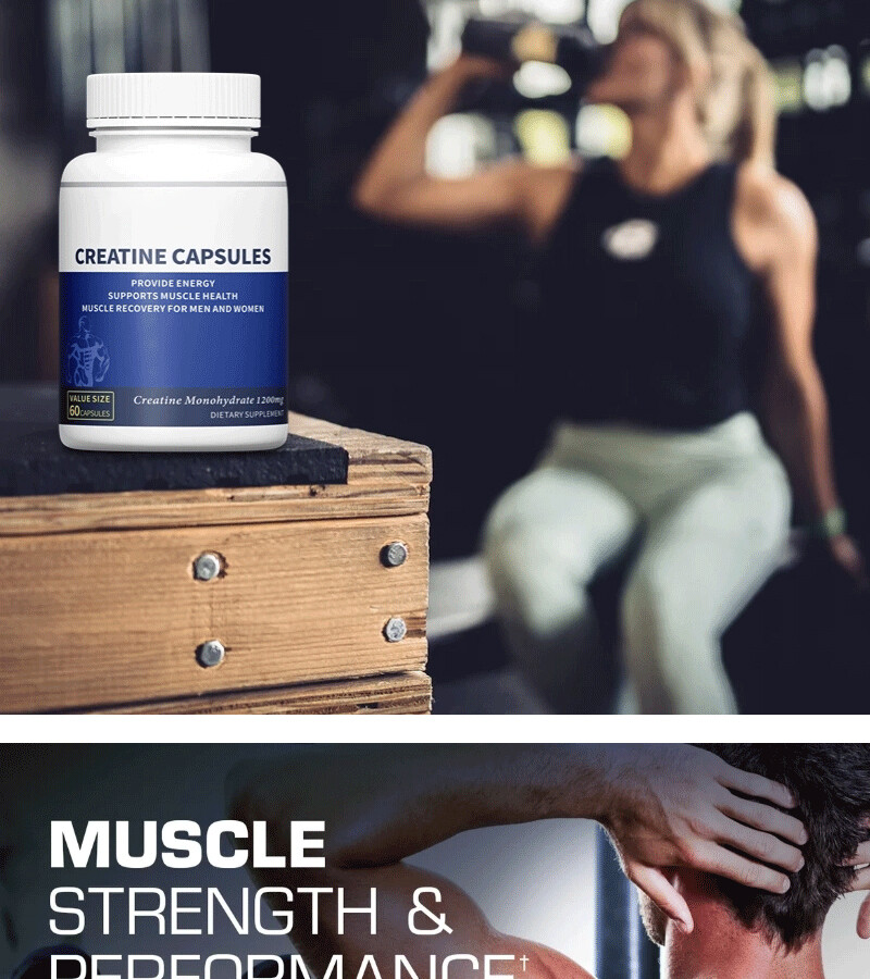 Muscle Support Capsules With Thiamin Riboflavin, Boosts muscle protein synthesis