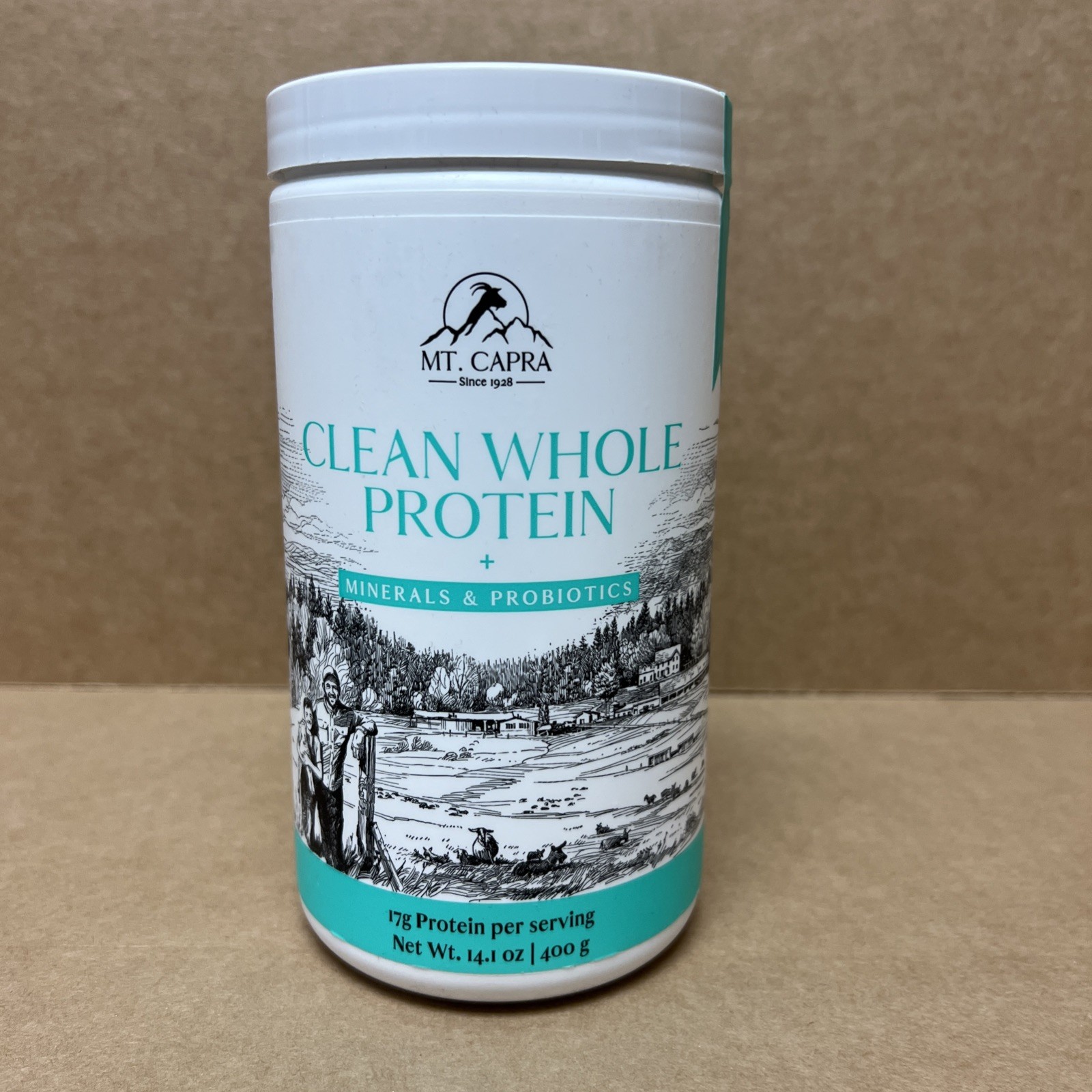 Clean Whole Protein + Minerals & Probiotics, 14.1 oz (400 g)