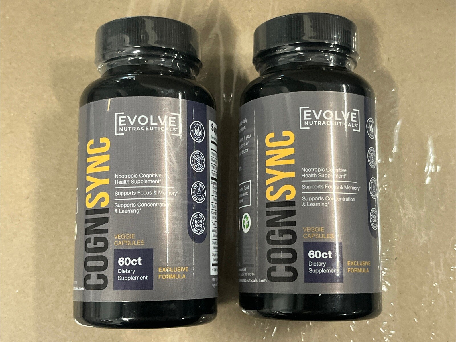 2 – Cognisync Brain Health & Memory Booster, Focus, Clarity Nootropic