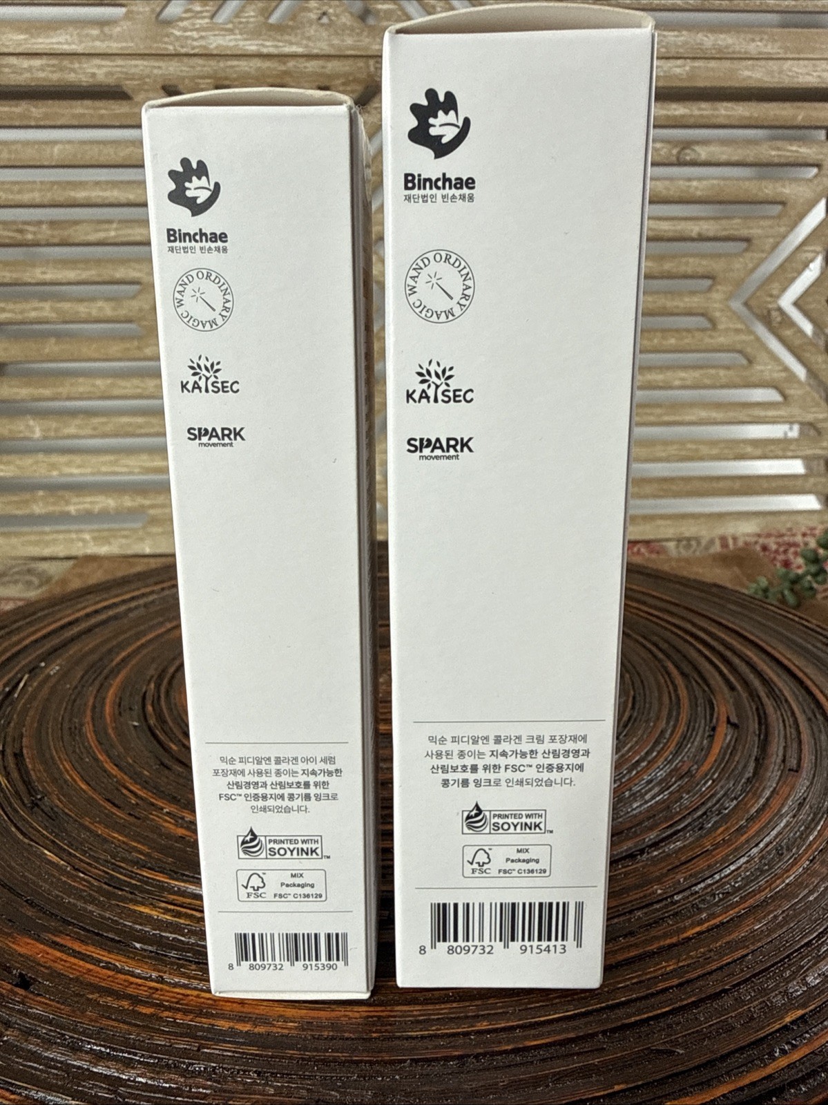 Mixsoon PDRN Collagen Eye Serum and Collagen Cream Duo Korean Skincare