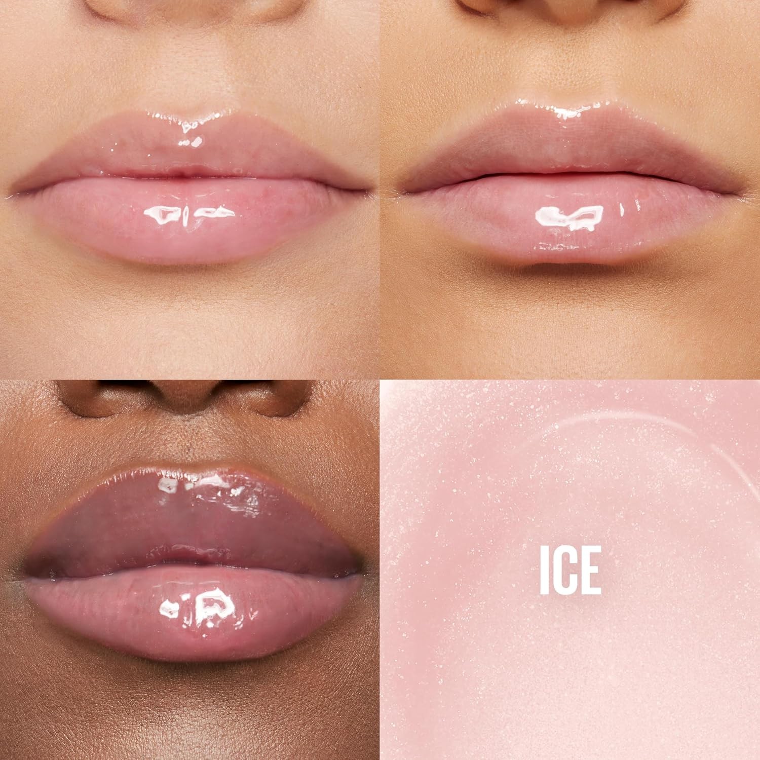 Maybelline Lifter Gloss Ice Pink Neutral Hydrating Lip Gloss 0.18oz