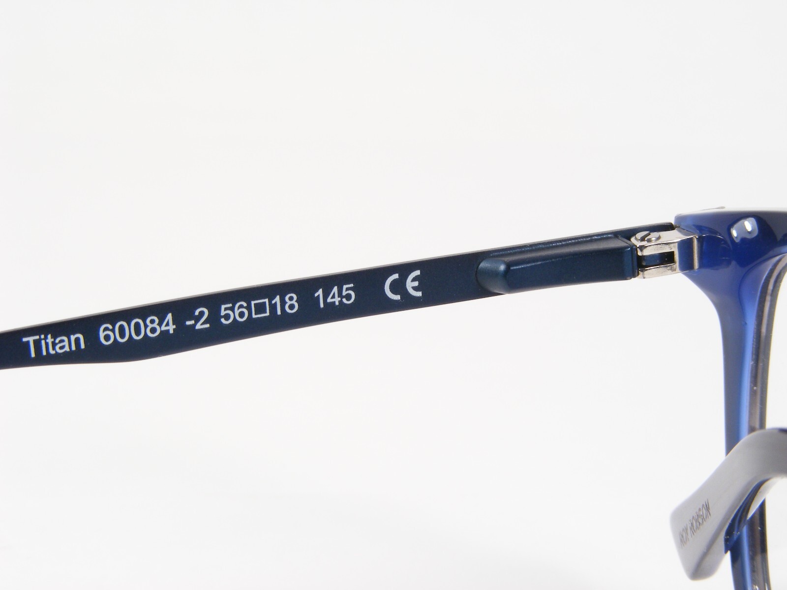 Roy Robson by VISTAN 60084-2 Transparent Grey Blue UNIQUE EYEGLASSES 56-18-145mm