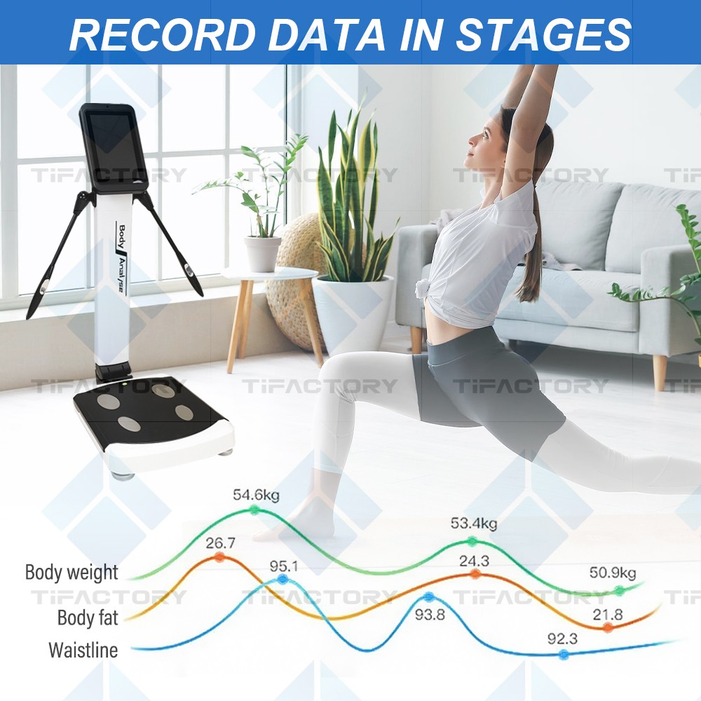 Professional Full Body Fat Analyzer Body device Scanner Composition Analysis