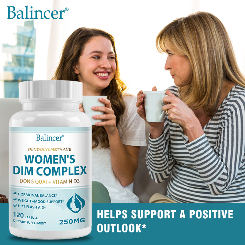 Women’s DIM Complex, Dong Quai + Vitamin D3, Hormone Balance, Weight Support