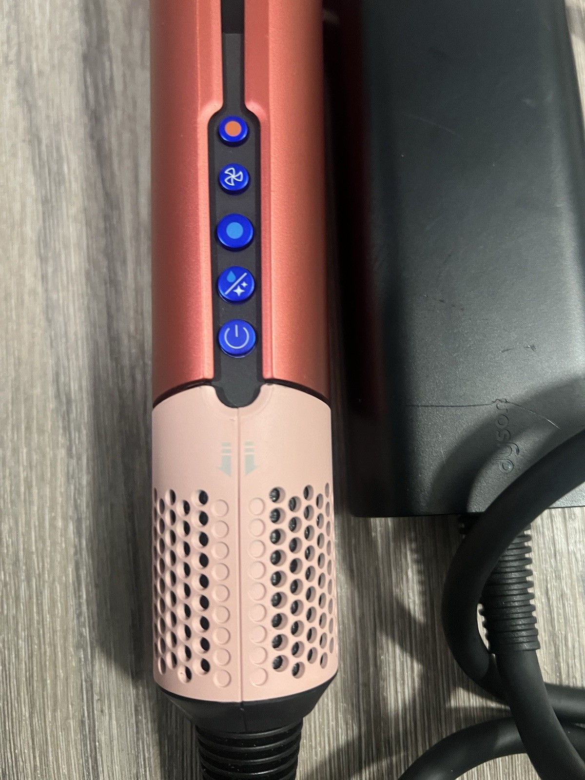 Dyson Airstrait Hair Straightener Styling Tool in Pink/Copper Finish