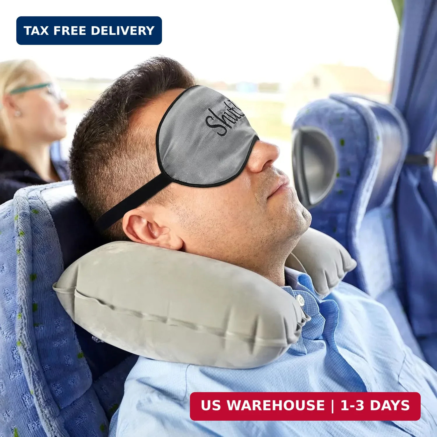 4 Pieces Funny Sleep Mask Silk Eye Mask Soft Blackout Blindfold with Adjustable