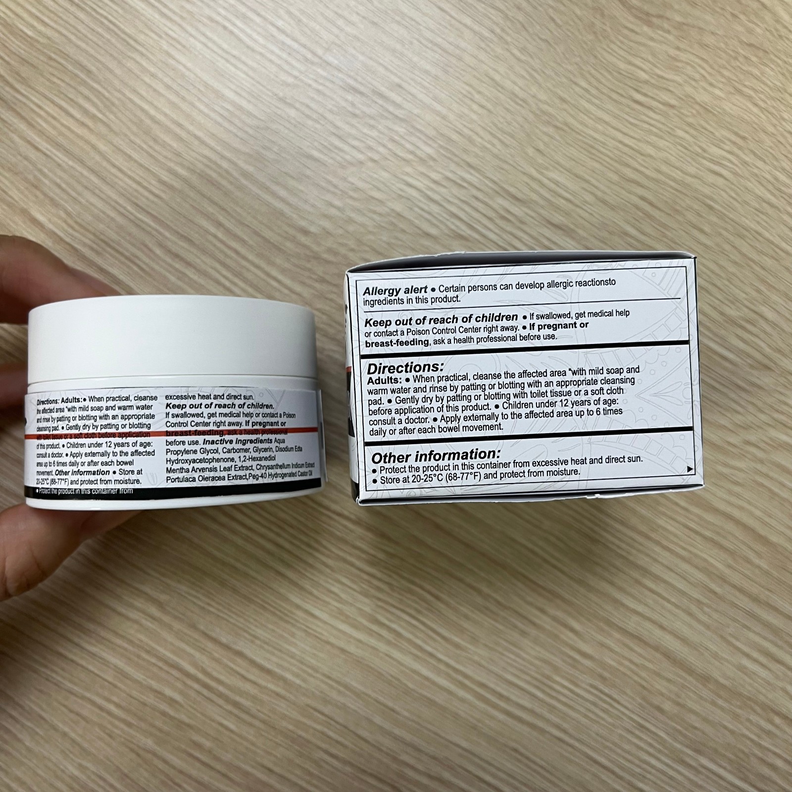 60G Lidocaine Cream, 4-6 Hours Soothing Pain Relief Tattoo Cream