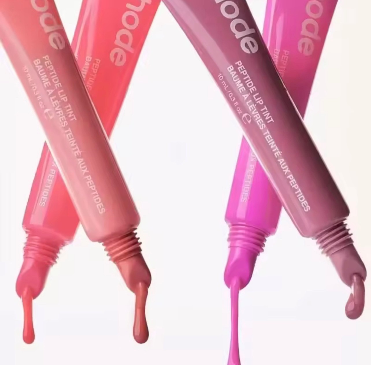RHOD Limited Peptide Lip Tint Tinted Lip Gloss Layer Nourishing Hydrating Glaze
