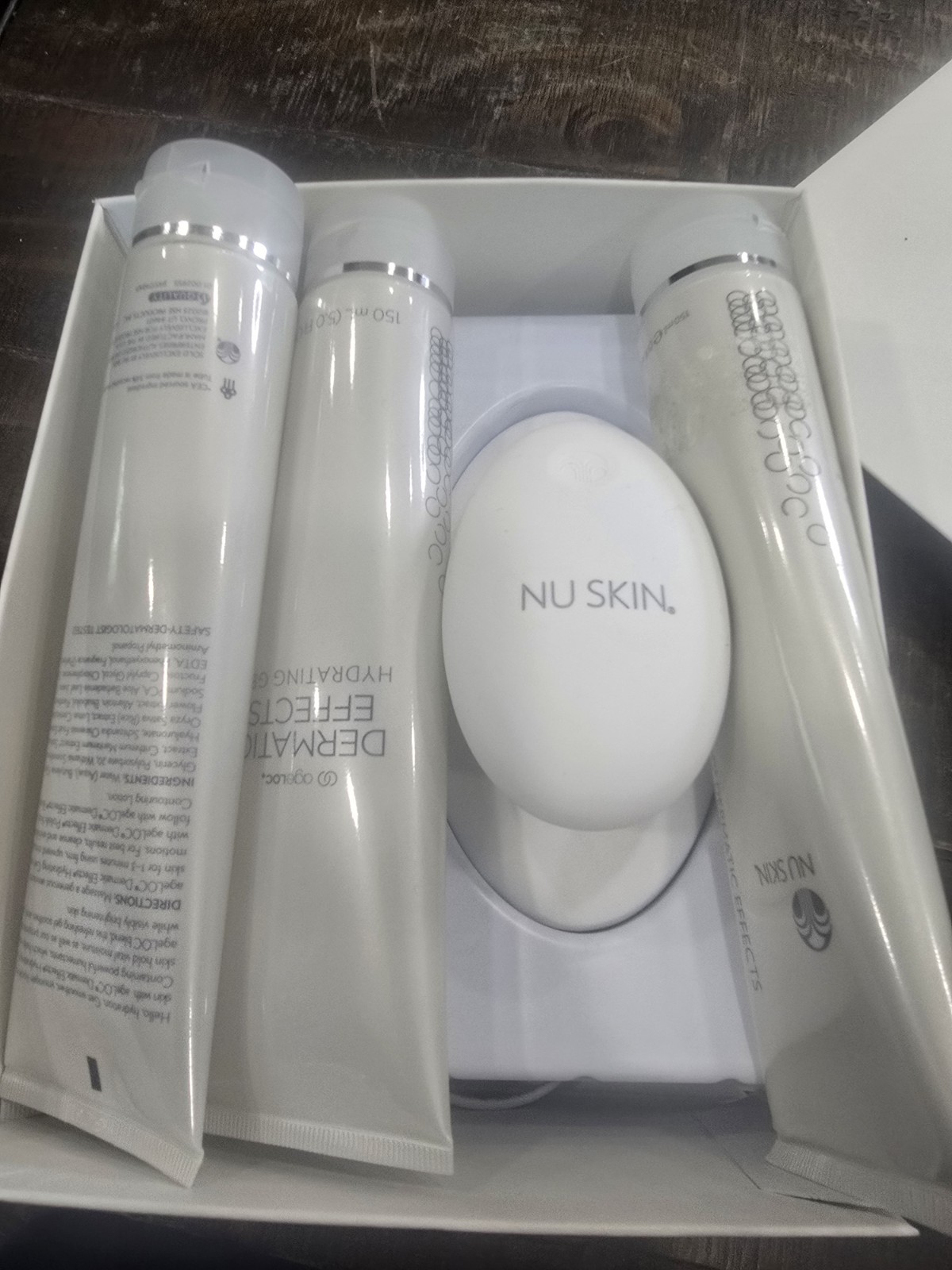 Nu Skin RenuSpa iO Microcurrent Cordless Body Massager Kit Gel 150mL
