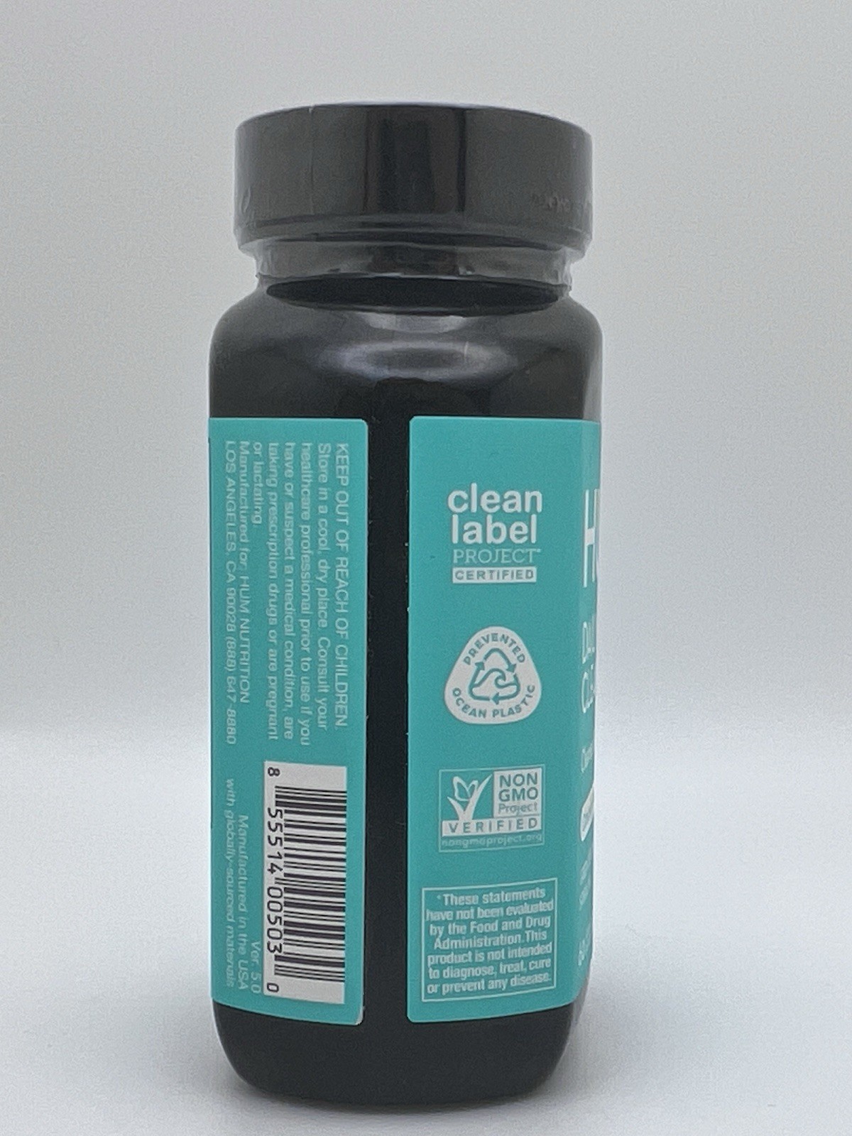 HUM Daily Cleanse 60 Vegan Capsules detox Supplement Clear Skin Support Exp08/26