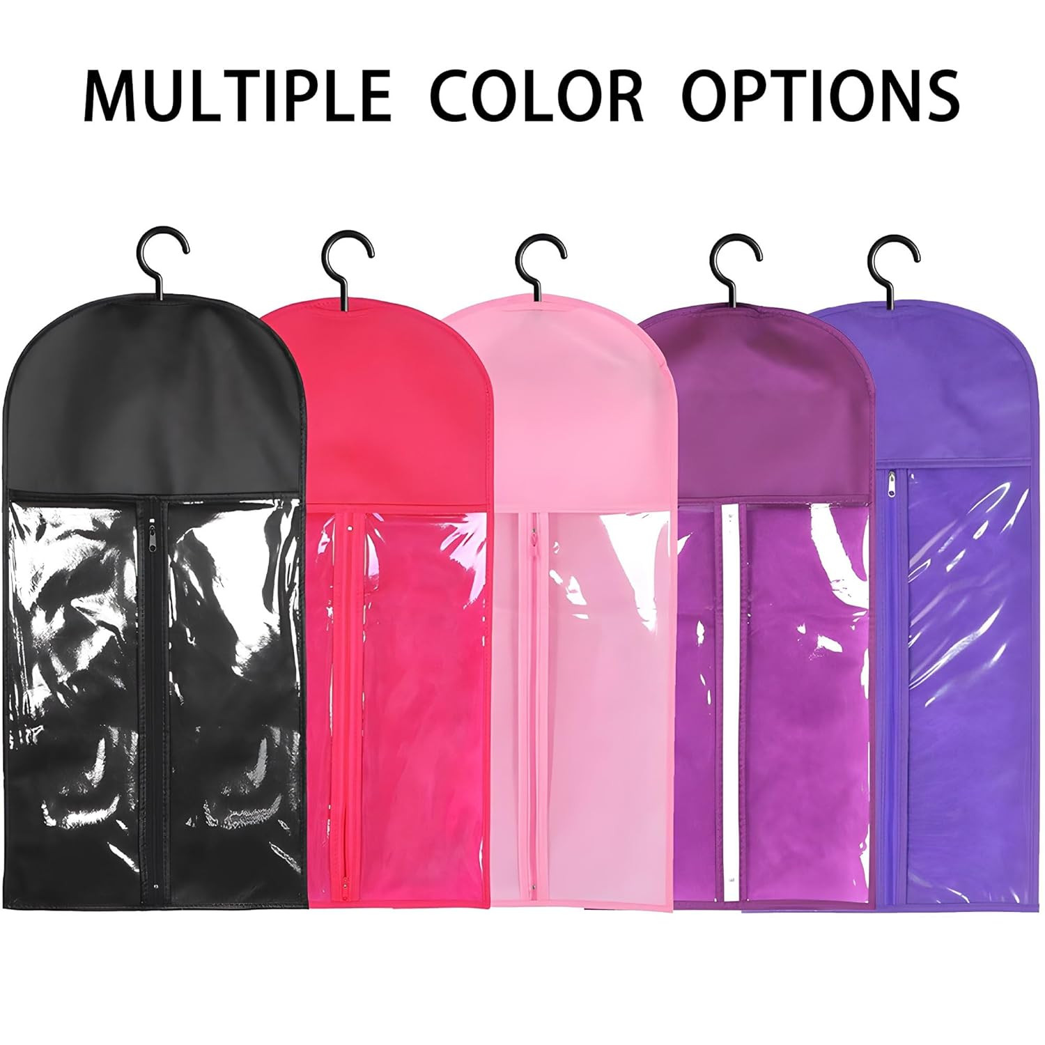 Wig Hangers Set – Premium Dust-Proof Wig Storage Bags with Hooks for Hair Extens