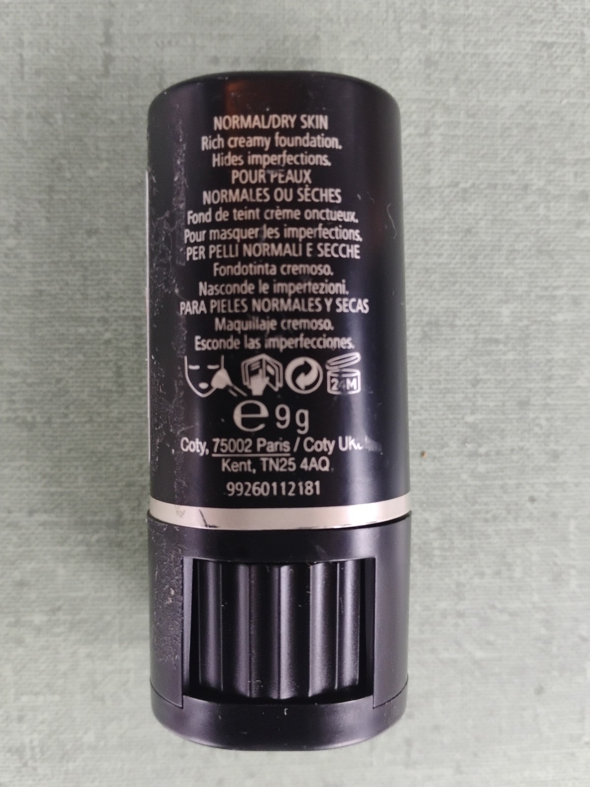 Max Factor X Pan Stik Foundation 25 Fair 9g 0.4oz Exp 02/2027
