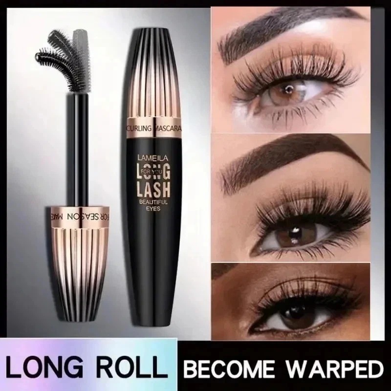 My Amazing Lashes 4D Silk Fiber Lash Mascara – Black, Volume & Length,Waterproof