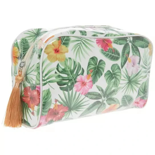 Large Makeup Bag Toiletry Pouch, Size: 6″ H x 9.25″ W x 4″ DTravel Makeup Bag