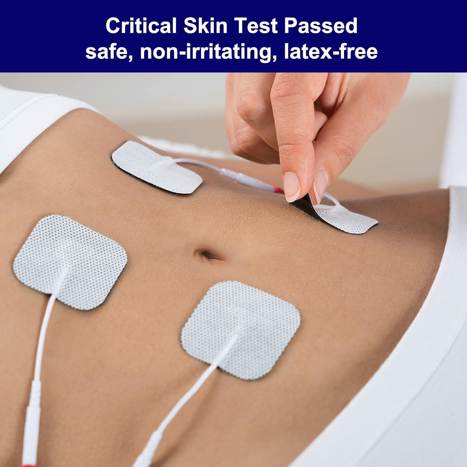 40 TENS Electrode Pads EMS Replacement Unit 7000 3000 2×2 Muscle Stimulator BULK