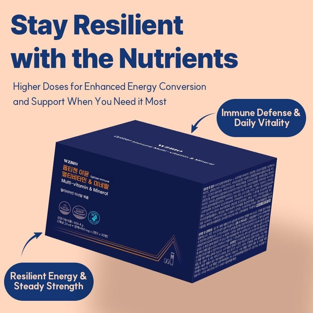 Optizen Immune – Multivitamin & Mineral with Vitamin C, B1, B6, Zinc & Selenium