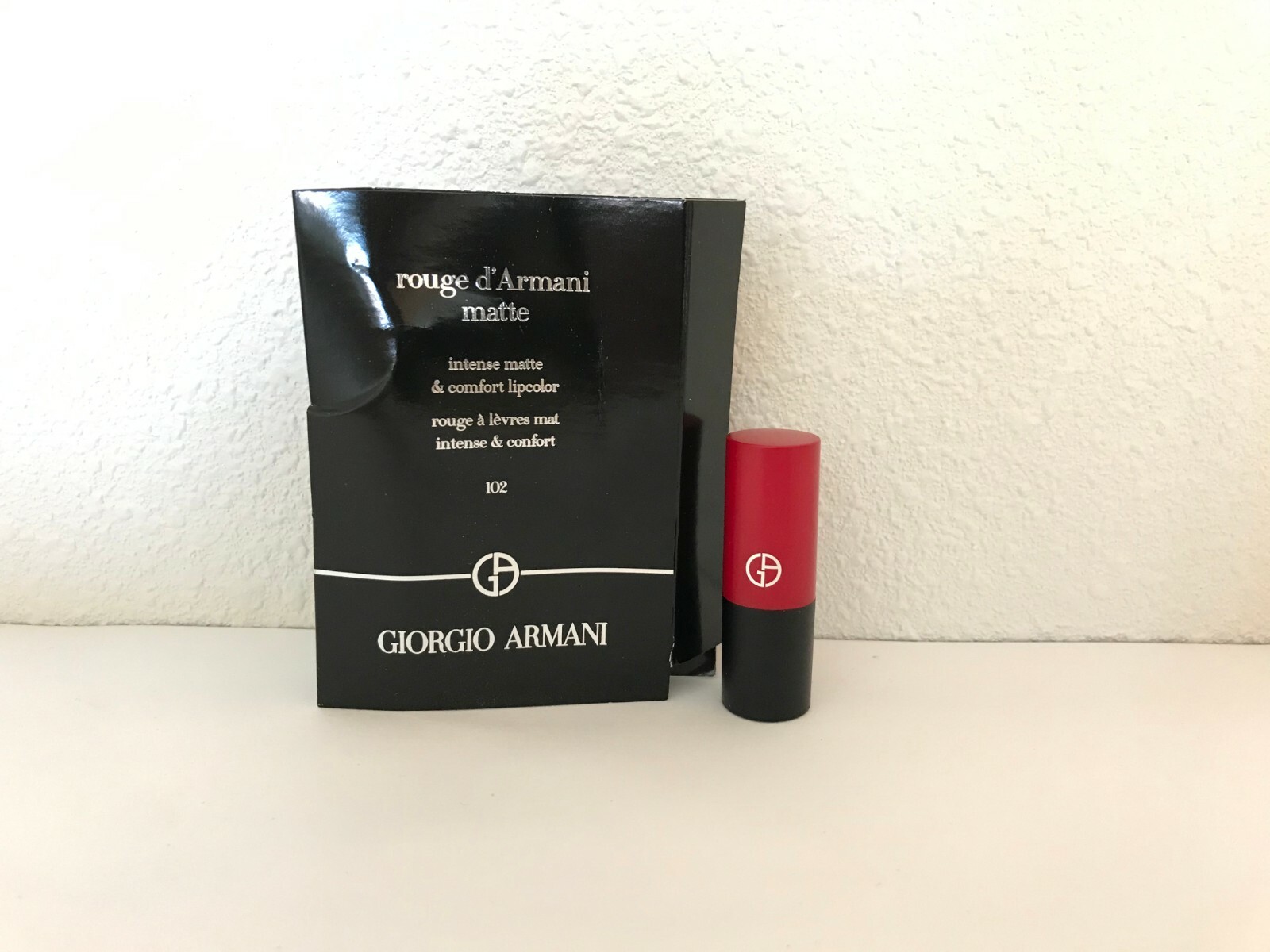 Samples: Giorgio Armani/ Givenchy/Cle de Peau/ Bobbi Brown/ Anastasia/ YSL