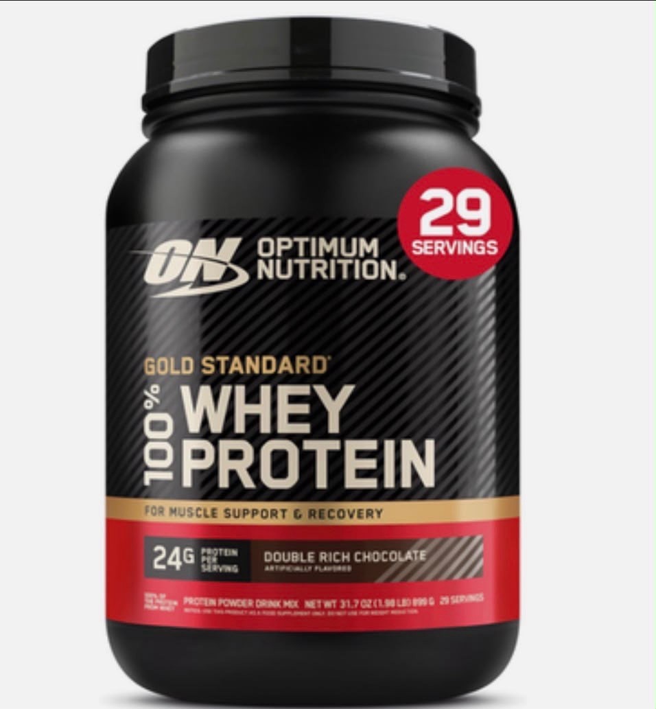 Optimum Nutrition Gold Standard 100% Whey Powder Double Rich Choc 1.98 lb 29