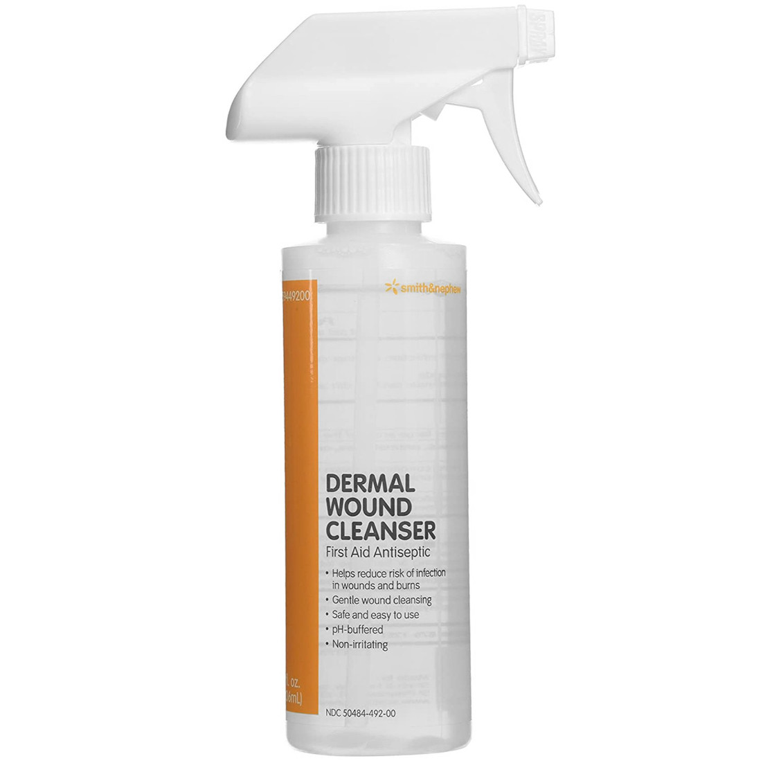 Smith & Nephew Dermal Wound Cleanser Spray, 8 oz Bottles – Case of 12 Bottles