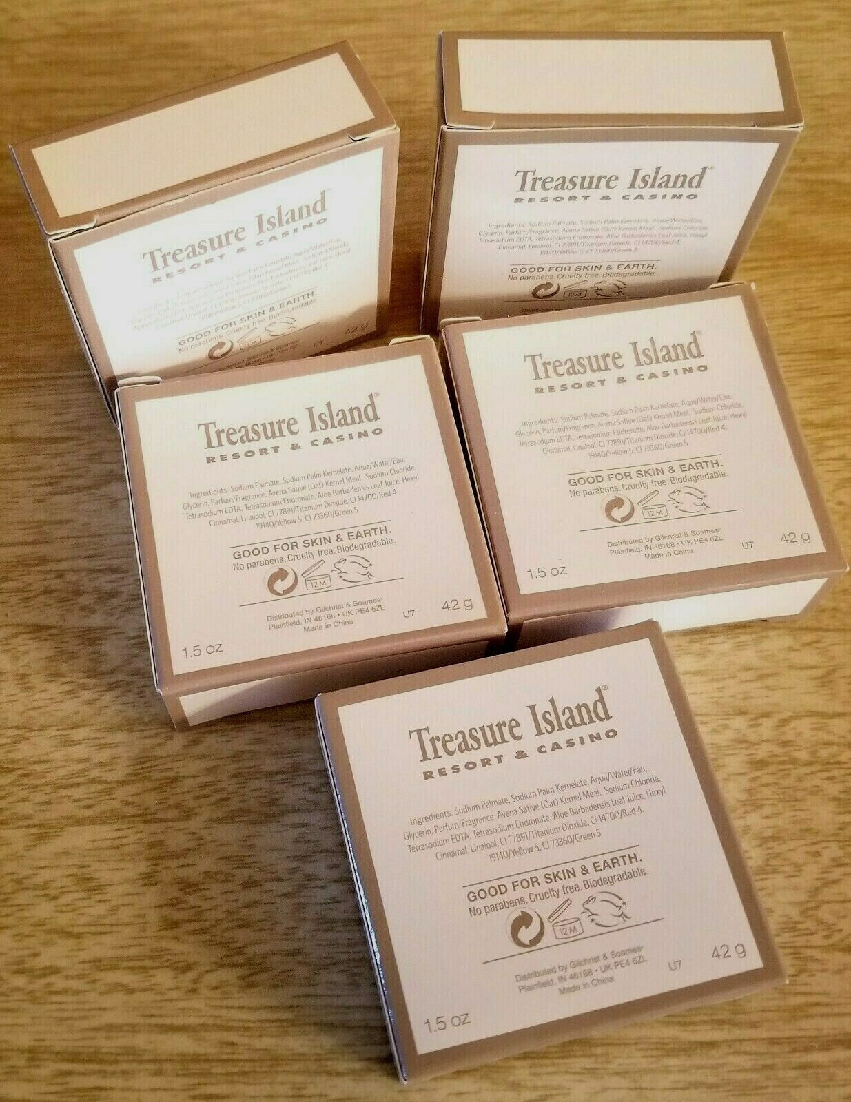 Lot Of 7 Gilchrist & Soames Soap Cleansing Bars Citrus Skincare 1.5 & 1.0 Oz NIP