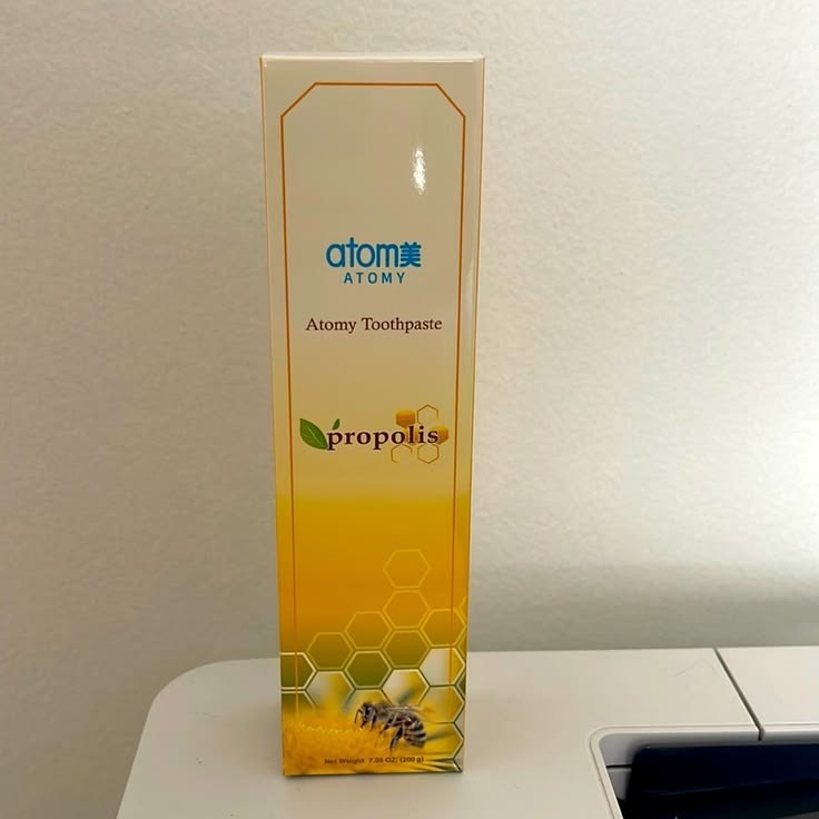 Atomy Toothpaste Natural Oral Care with Propolis & Green Tea Extract 5 x 200g