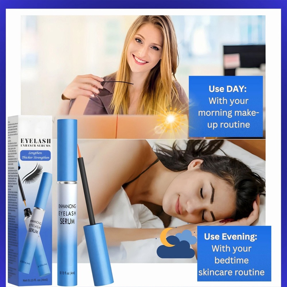 Eyelash Eyebrow Growth Serum Professional Enhancer Longer Lash