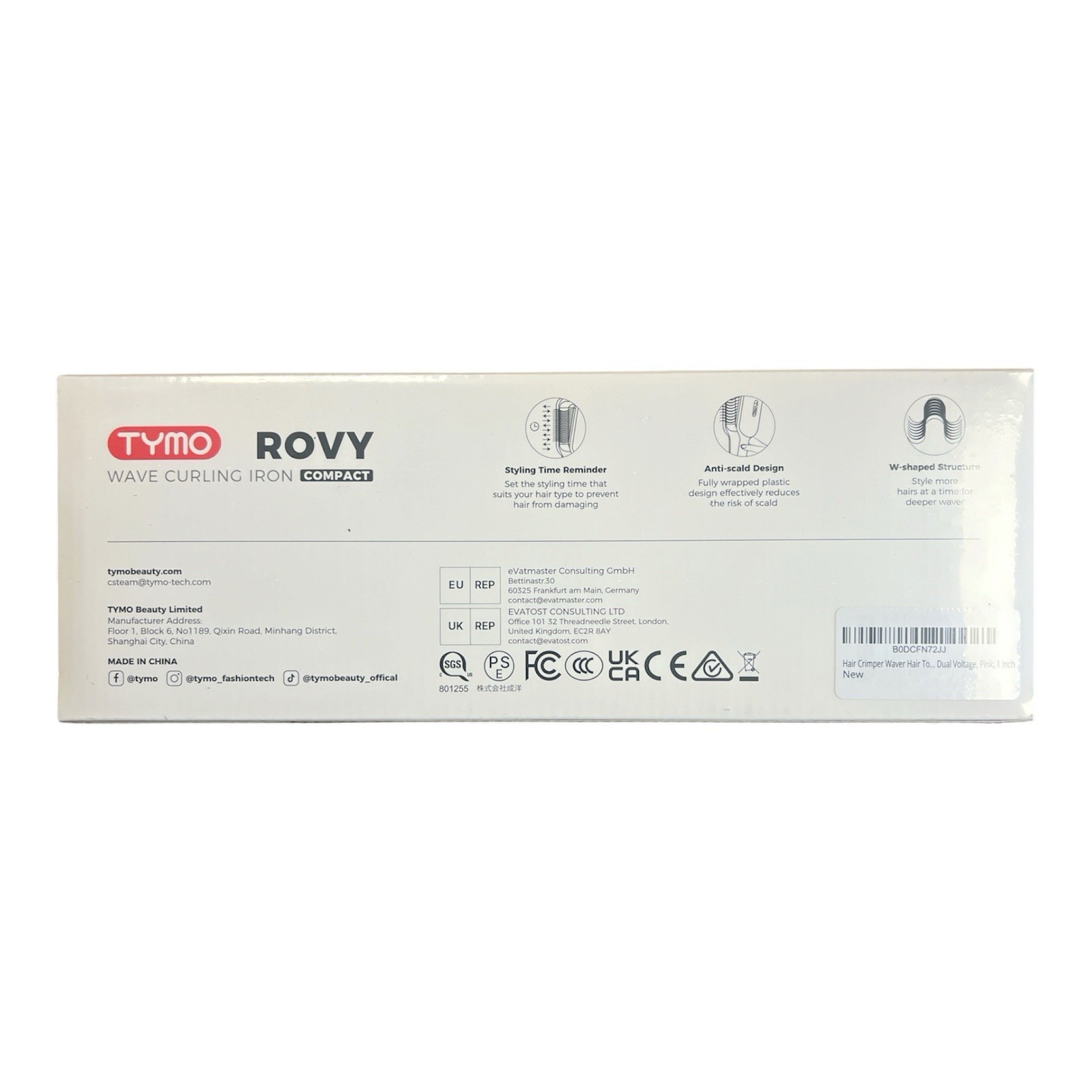 Tymo Rovy Wave Curling Iron