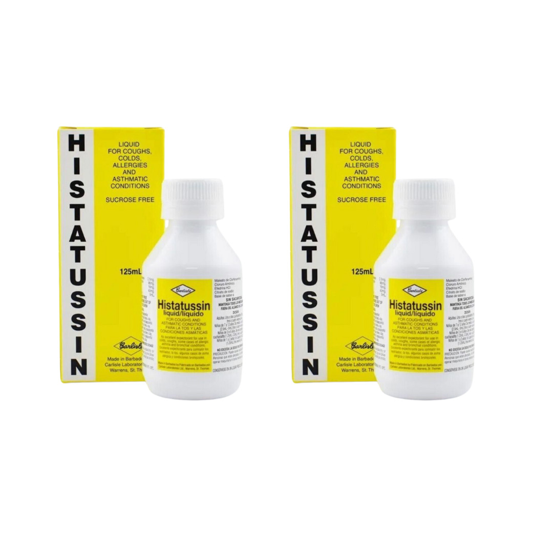 HISTATUSSIN Cold & Cough Treatment Syrup – 125ml (Pack of 2)