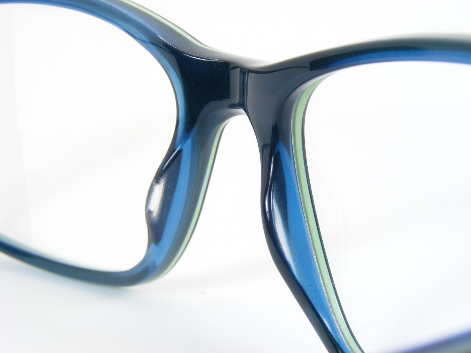 Charms 6266-2 Brushed Green /Mint /Blue UNIQUE RARE EYEGLASSES GLASSES 55-15-135