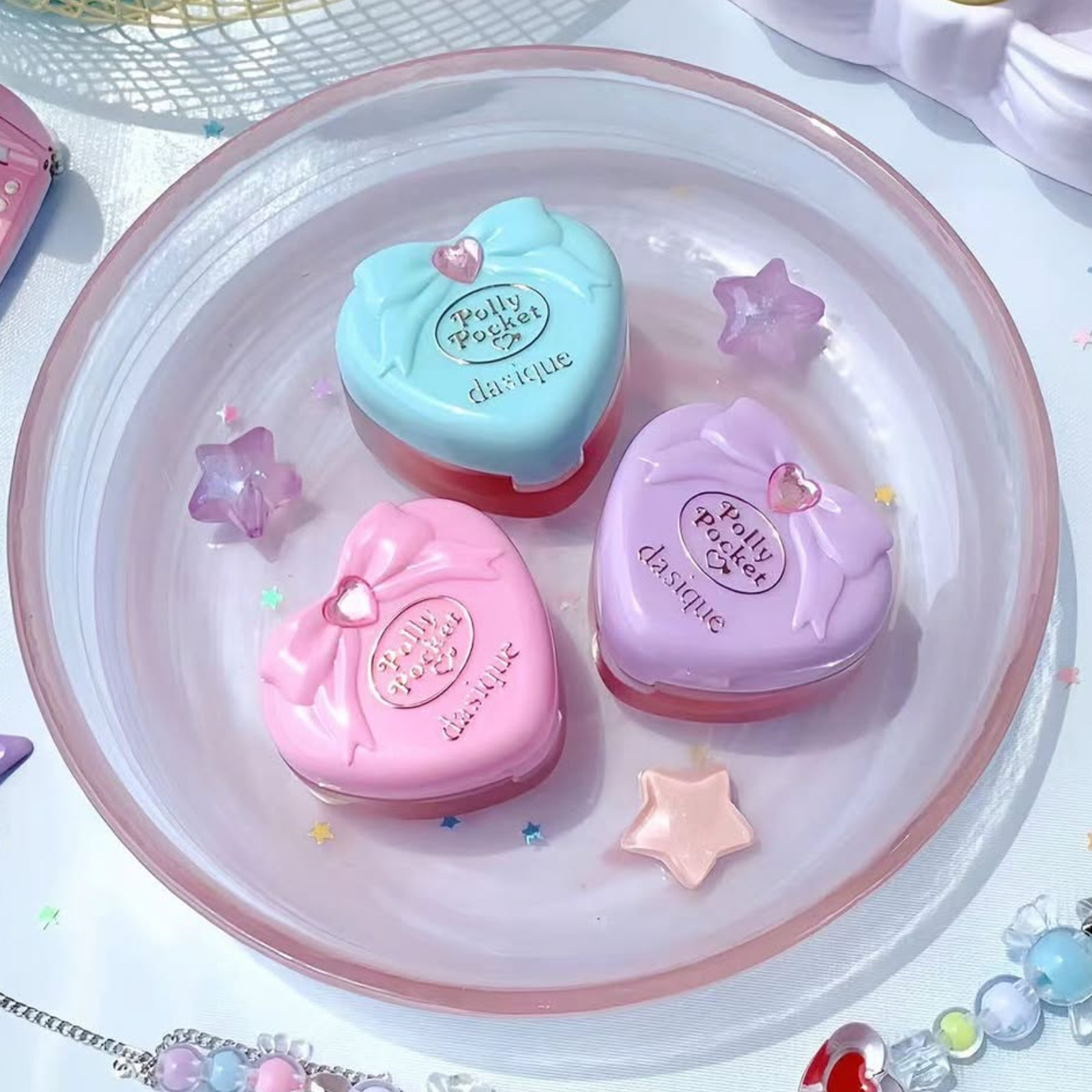 DASIQUE X Polly Pocket Souffle Color Pot 6.5g Limited K-Beauty
