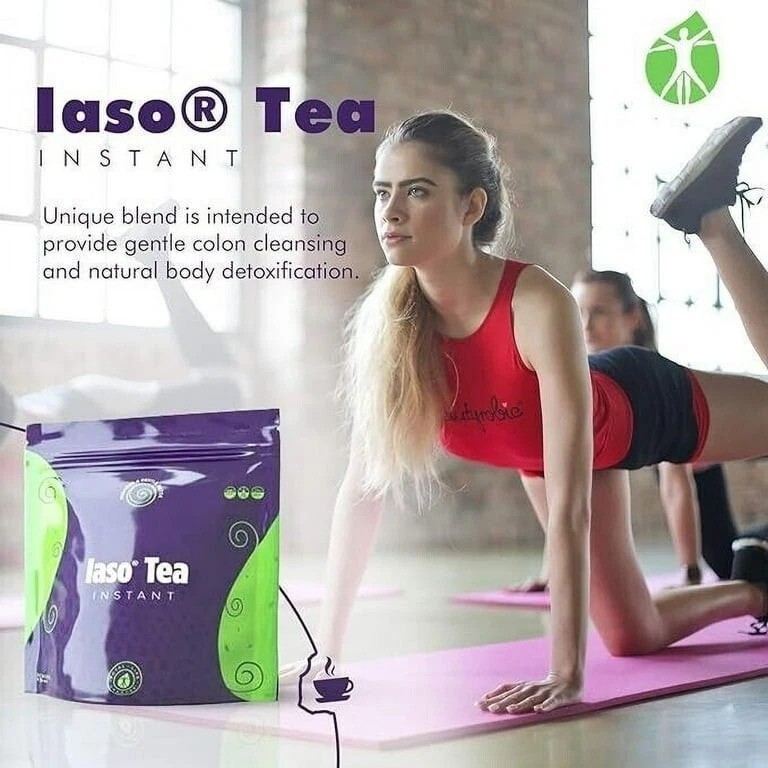 TLC Total Life Changes IASO Natural Detox Instant Herbal Tea (Pack of 1)25 Count
