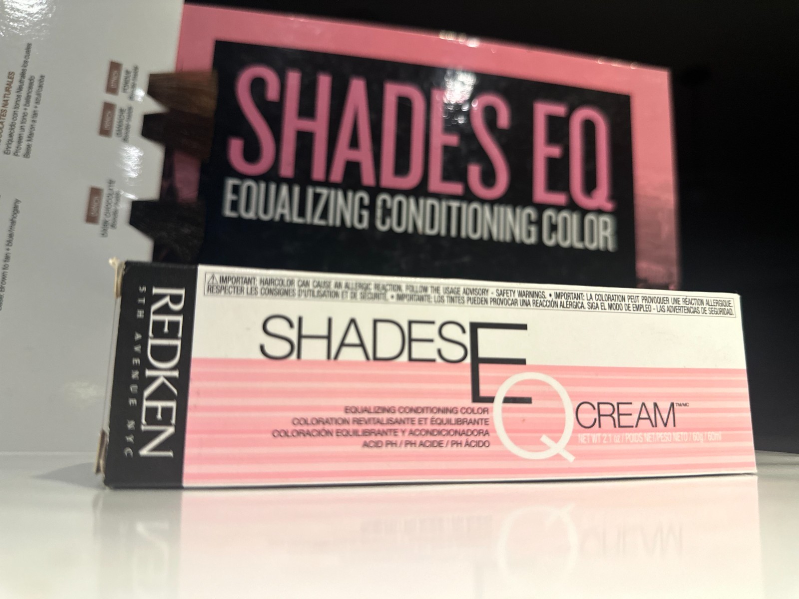 DISCONTINUED LOT of Redken Shades EQ Cover Plus Brightening Conditioning Color
