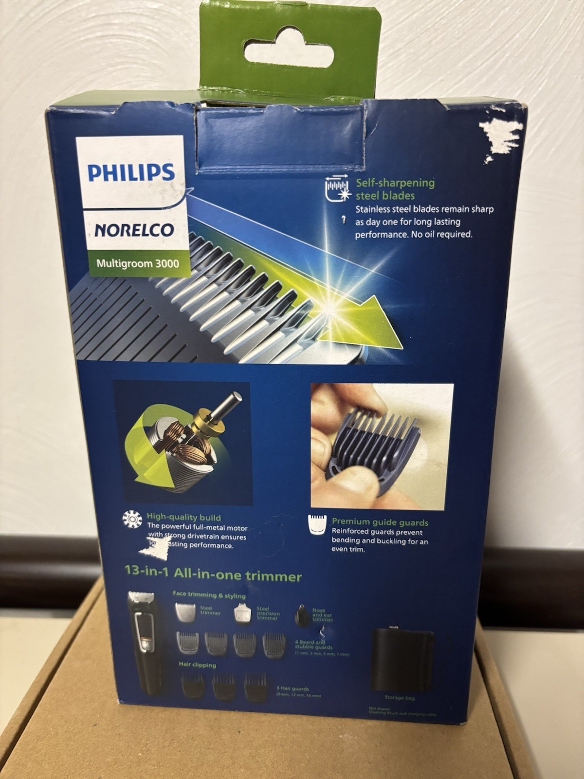 Philips Norelco Multi Groomer 13-in-one Mens Grooming Trimmer Multigroom 3000 BN