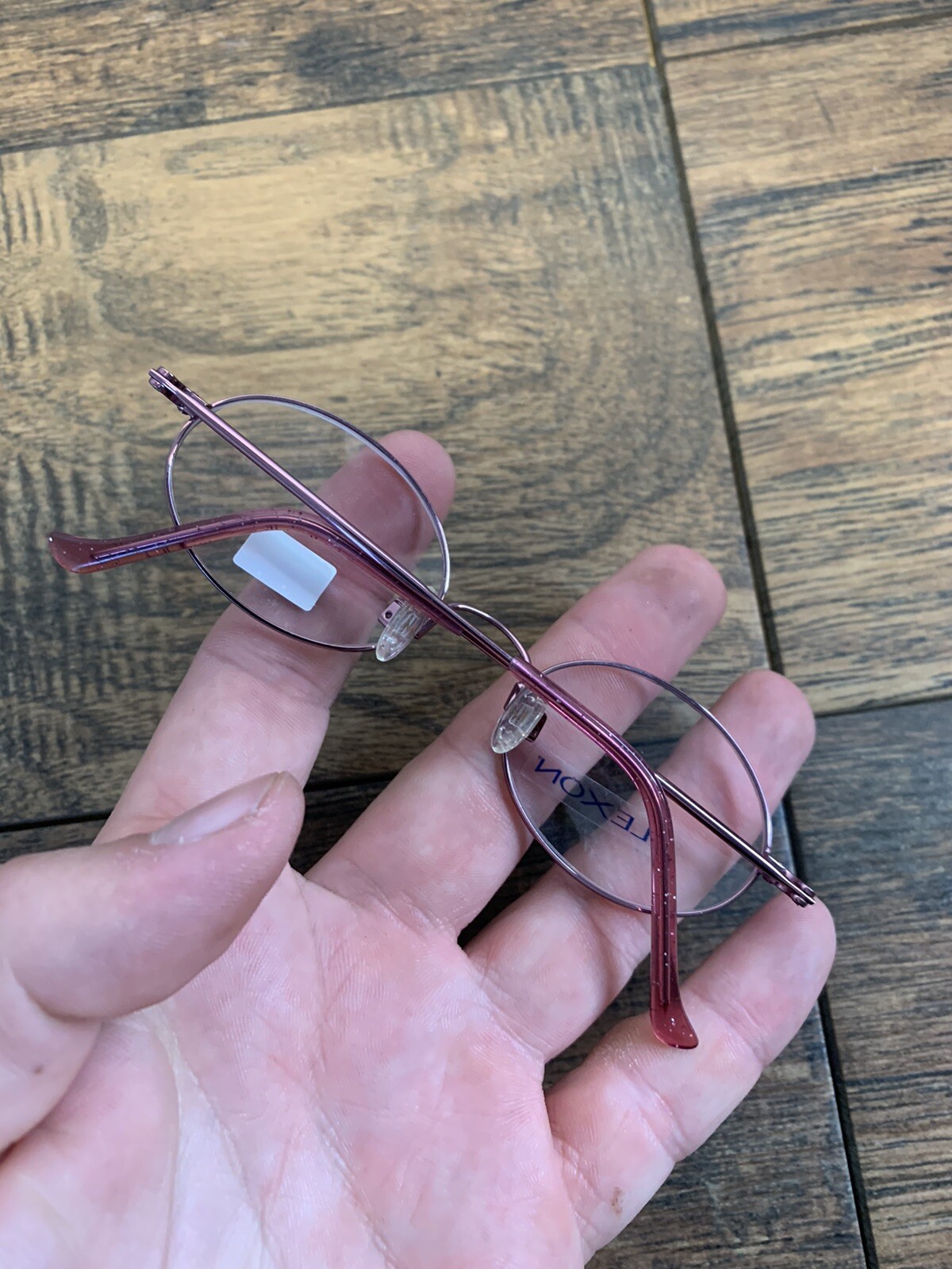 Marchon Flexon Bridge Kids Eyeglasses G82 106 45-18 Rose Quarts
