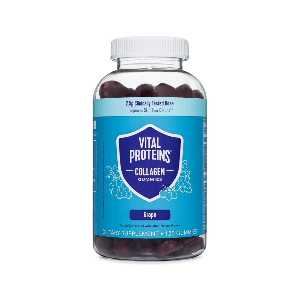 8/2026 Vital Proteins Collagen Gummies, 2.5g of Clinically-Tested Collagen for H