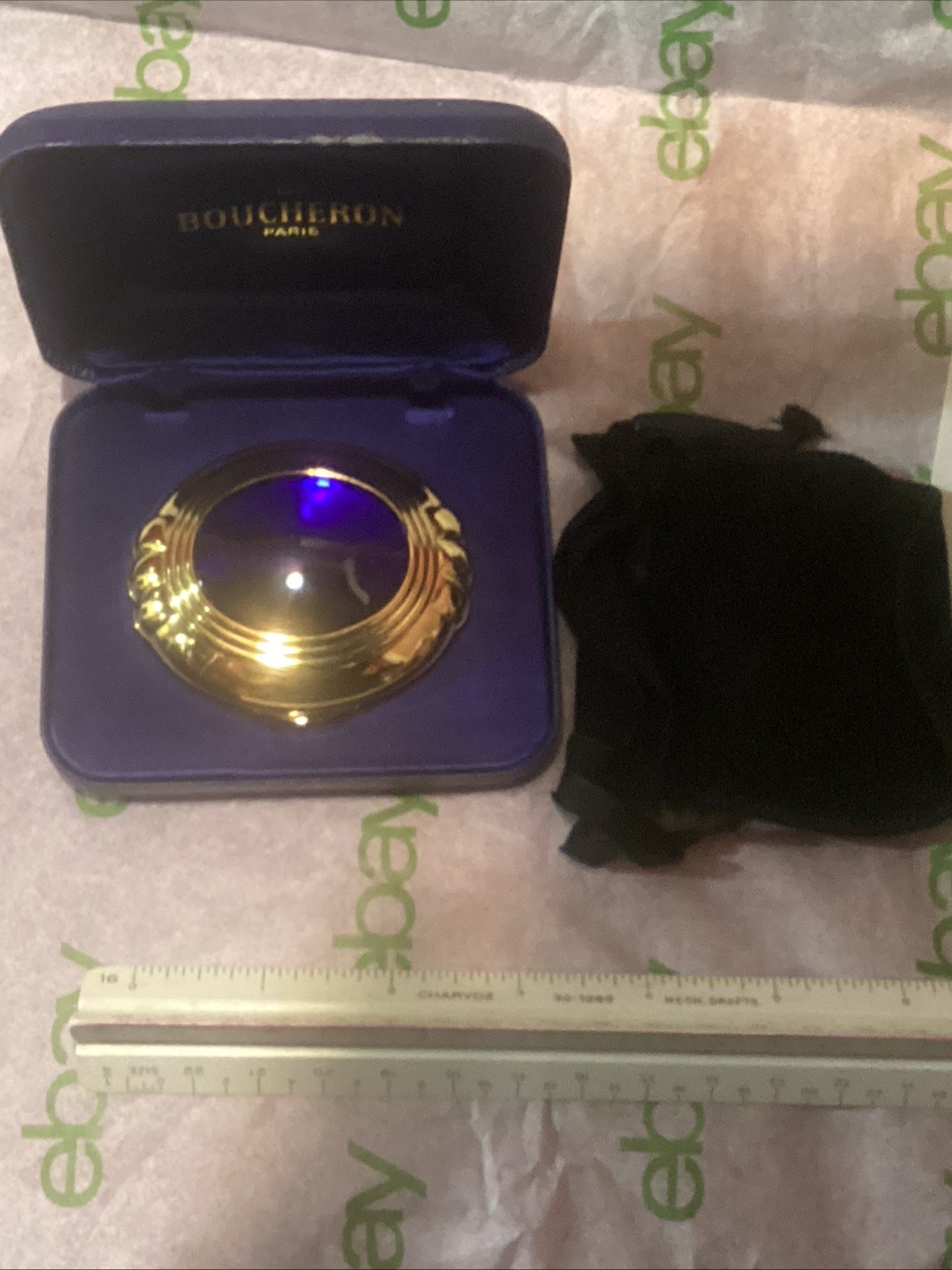 Open Box Boucheron Le Poudrier Compact The Powder Refillable 0.35oz 10g