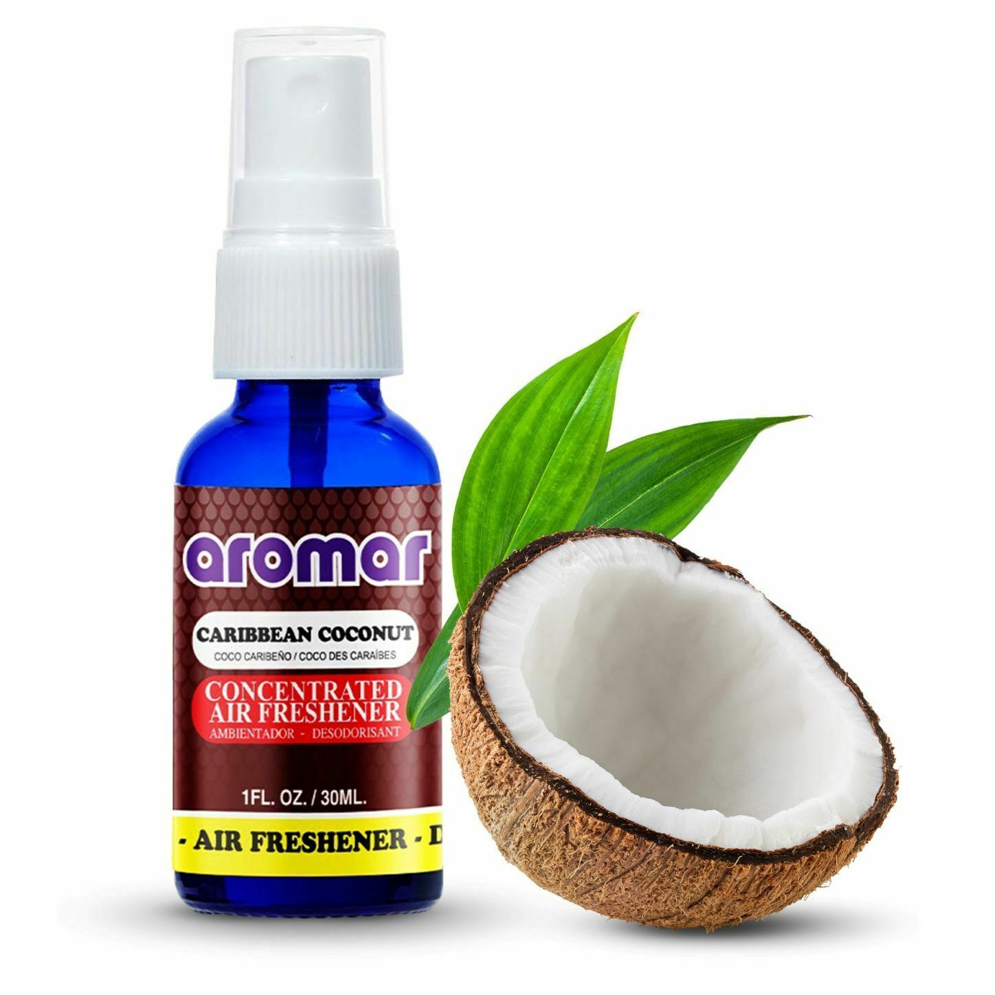 Aromar 100% Concentrated Air Freshener Spray Bottles, 1 oz.