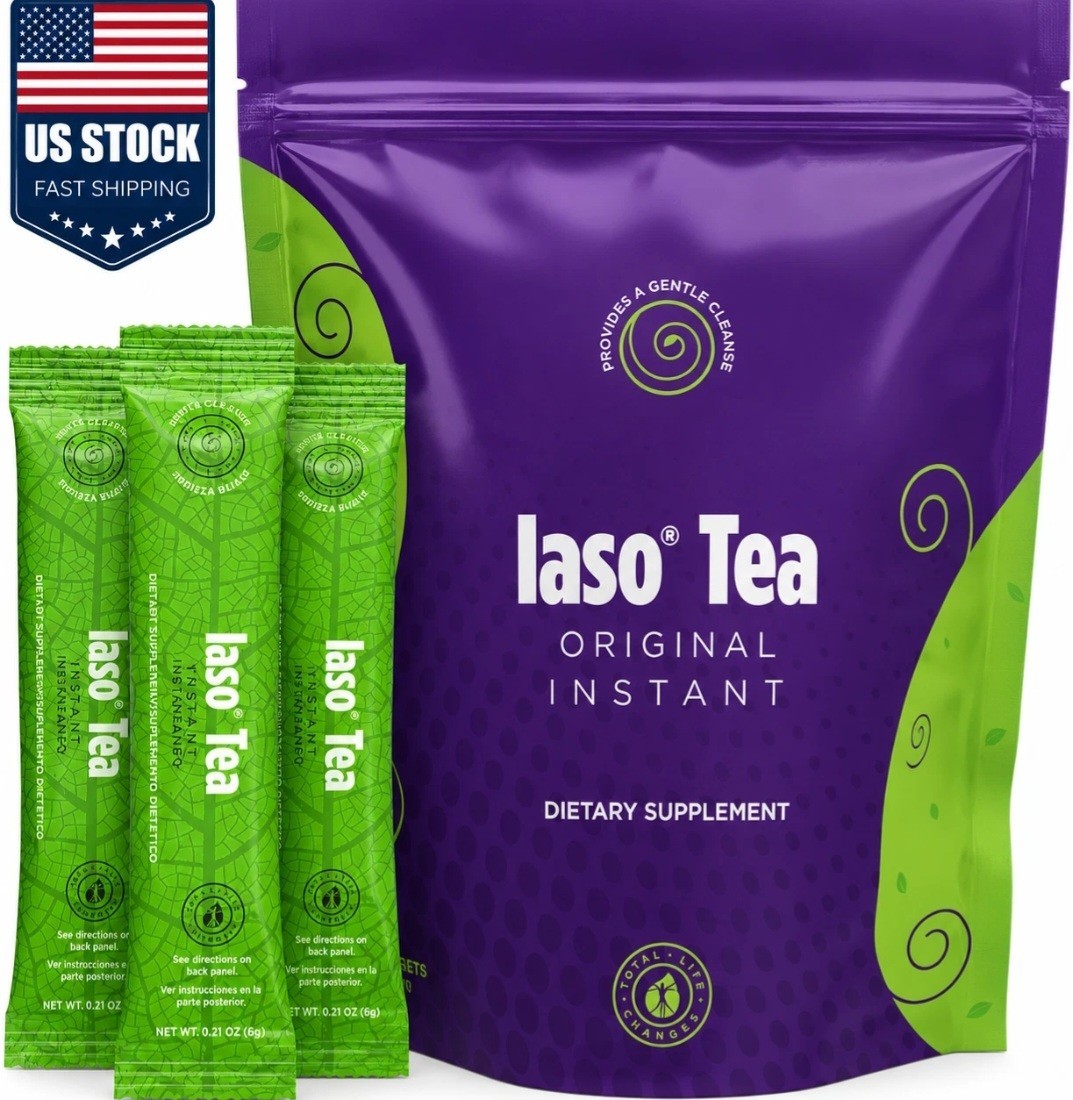 TLC Total Life Changes IASO Herbal Tea 50 Sachets 2 Packs