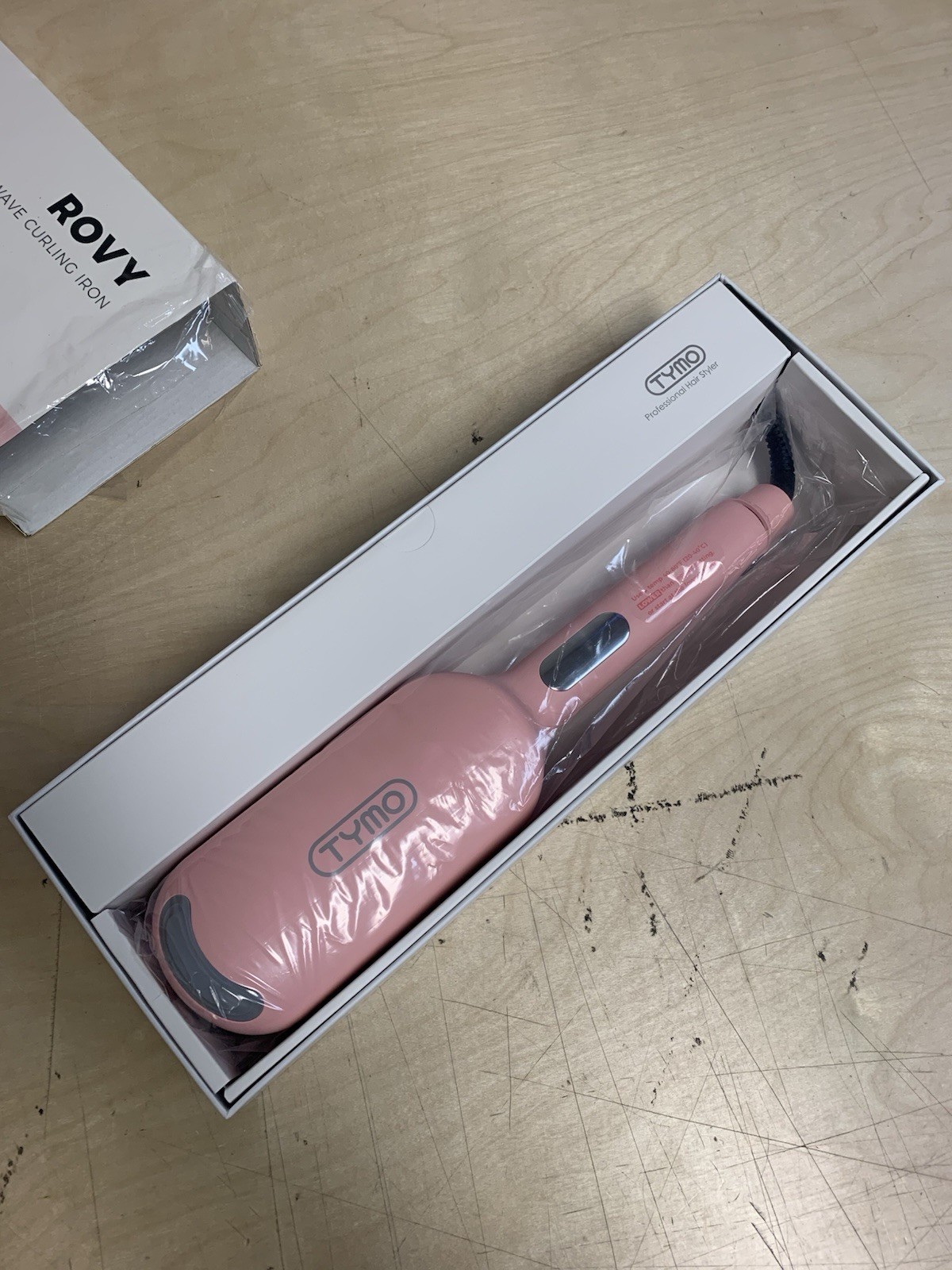 TYMO ROVY Hair Crimper Waver Hair Tool Deep Wave Curling Iron Wand Ionic Waves