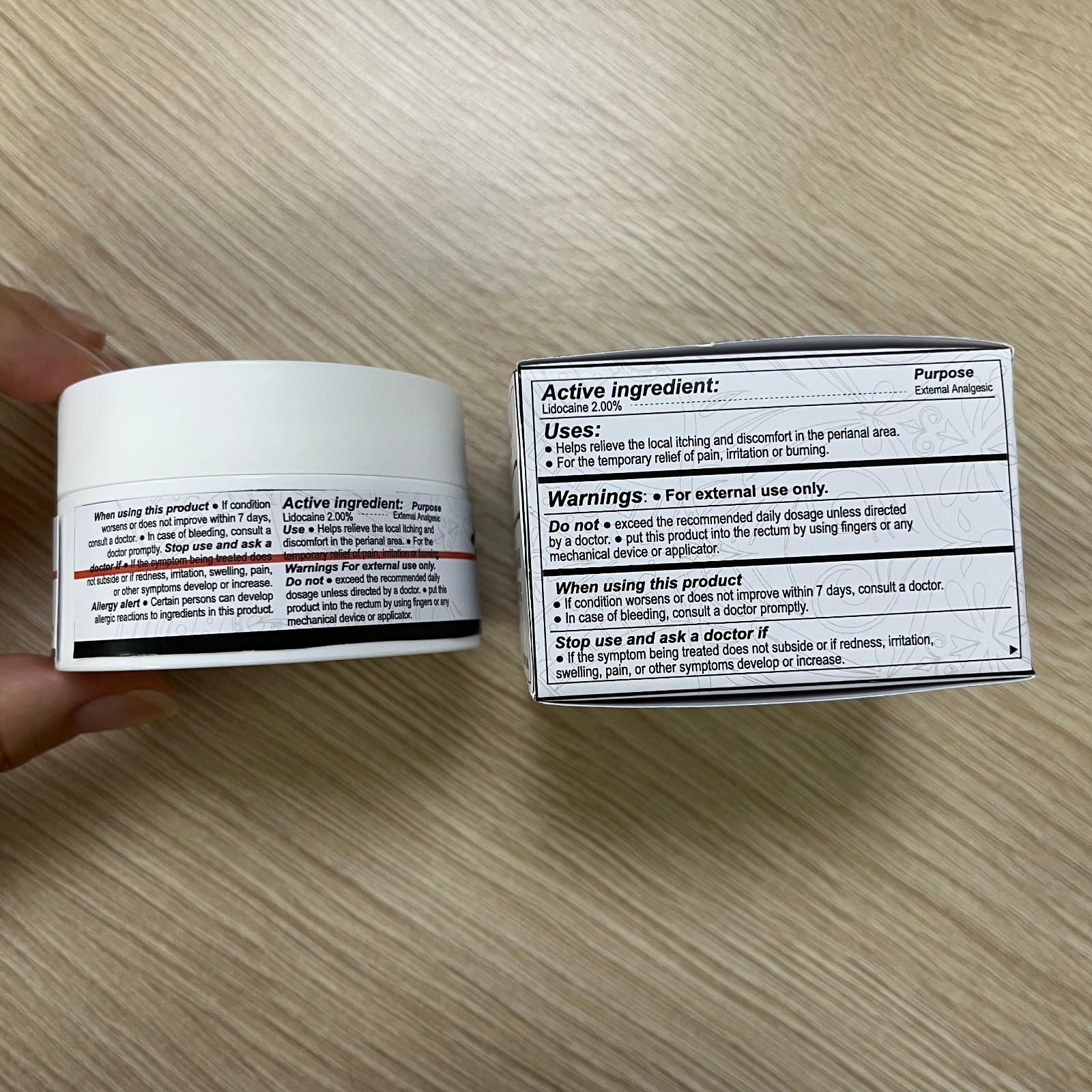 60G Lidocaine Cream, 4-6 Hours Soothing Pain Relief Tattoo Cream