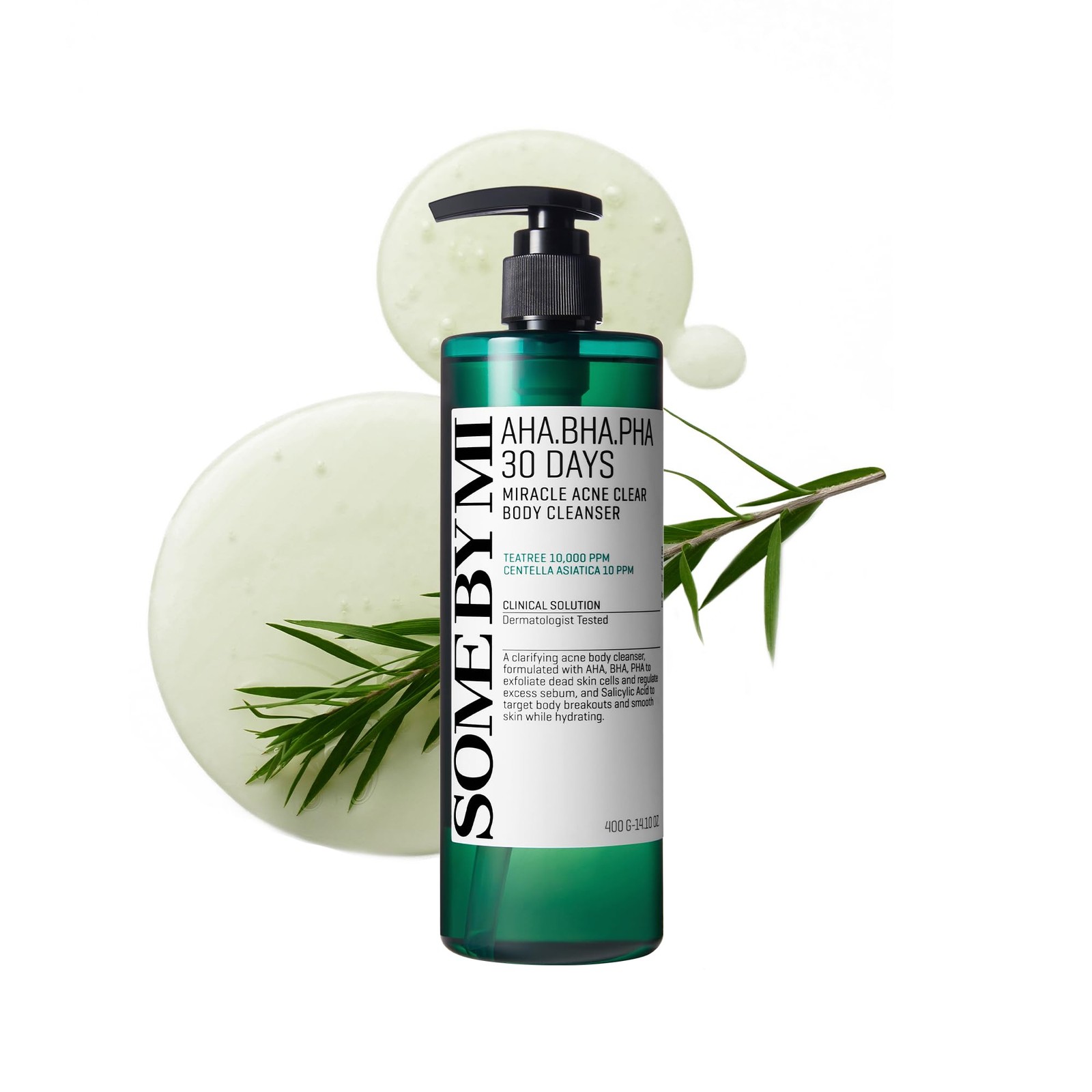 AHA BHA PHA 30 Days Miracle Acne Clear Body Cleanser 13.5oz – Salicylic Acid …