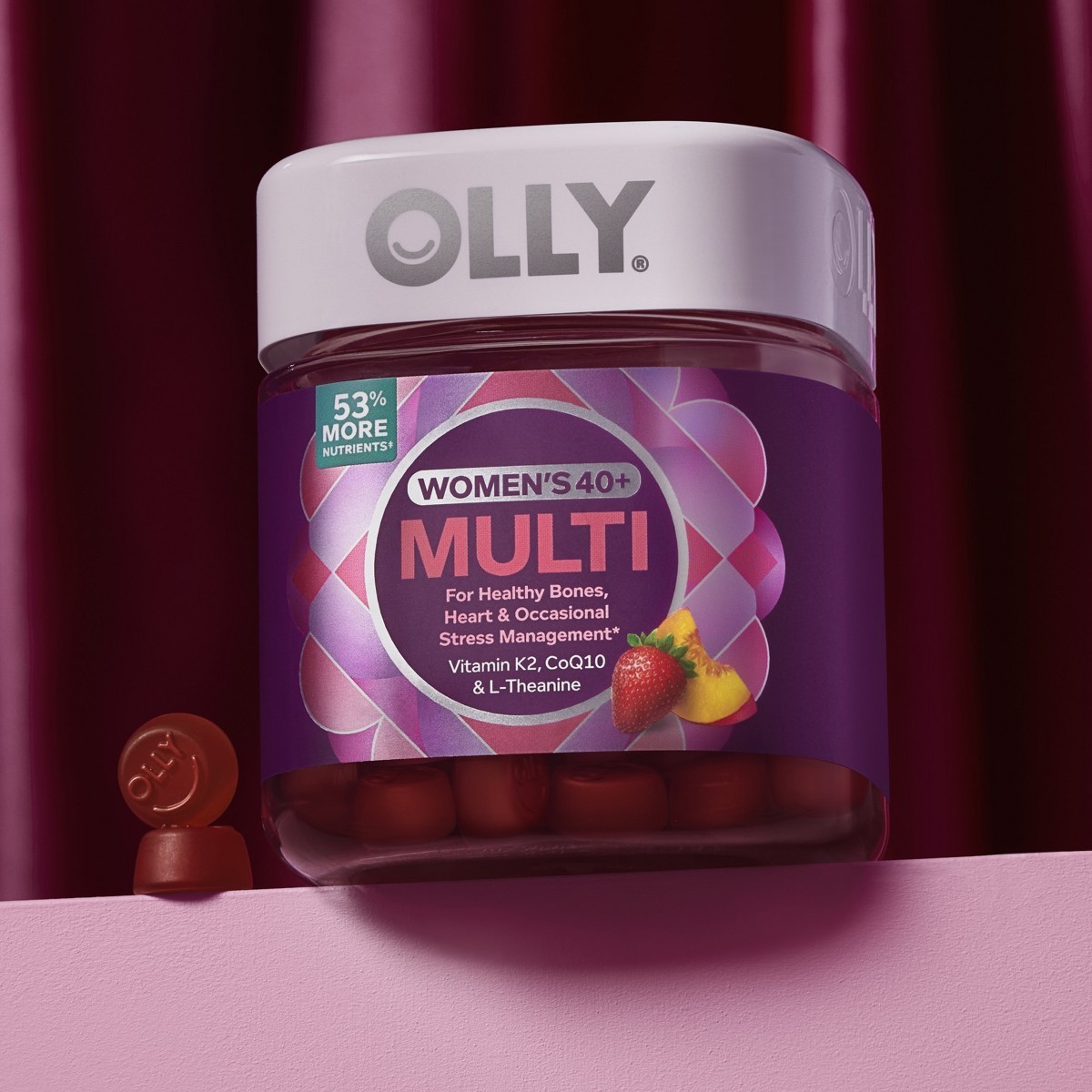 OLLY Women’s 40+ Multivitamin Gummies – 90ct
