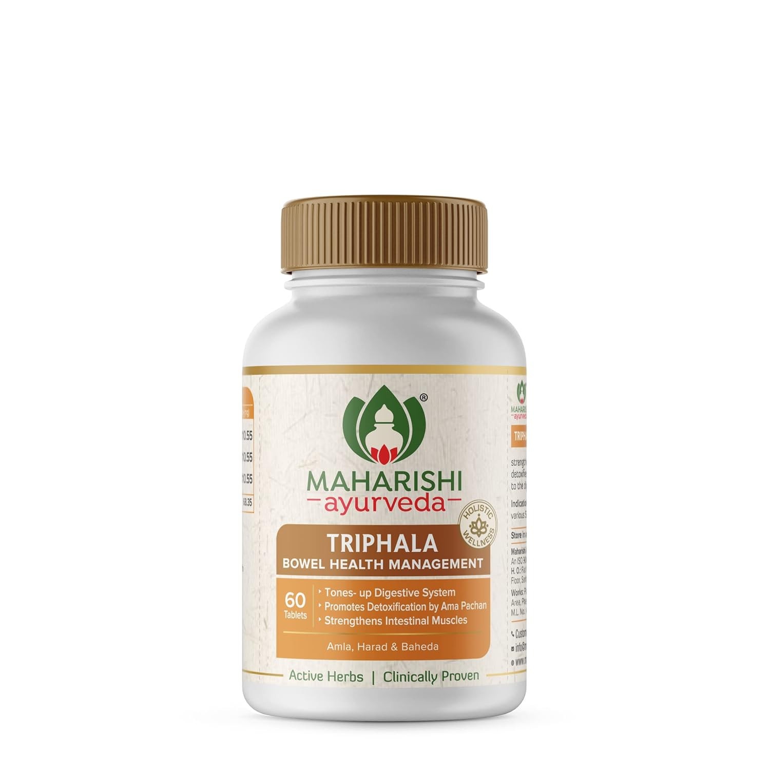 Maharishi Triphala 60 Tabs (Pack of 2) | Free Shipping